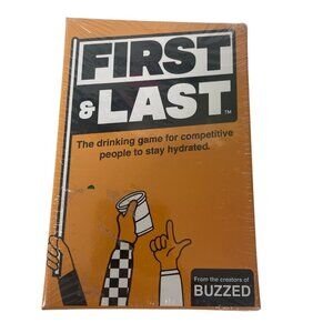 First &‎ Last Drinking Game Competitive Fun Party Game For Adults 21+